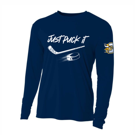 Cadillac Vikings Hockey DRI-FIT Cooling Performance Long-Sleeve T-Shirt