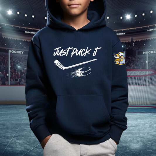 Cadillac Vikings Hockey Unisex YOUTH Hoodie