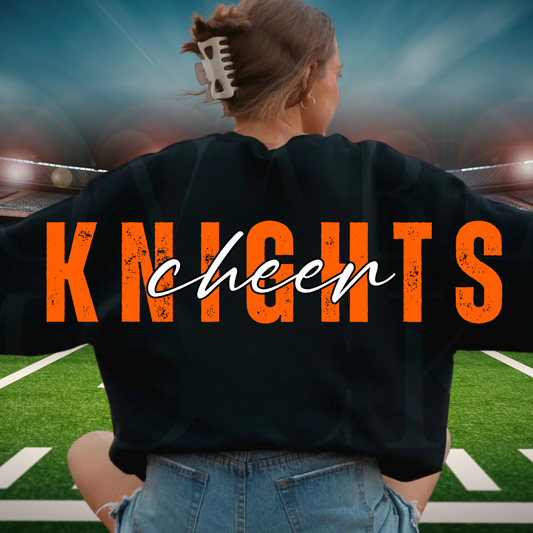 Knights Junior Cheer UNISEX Crewneck Sweatshirt