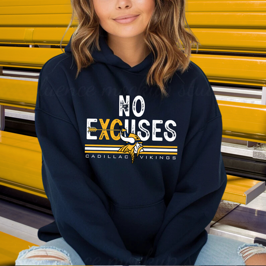 Cadillac Vikings Cross Country ADULT Hoodie