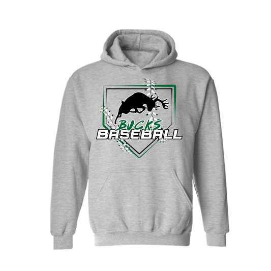 Pine River Bucks Baseball Unisex YOUTH Hoodie