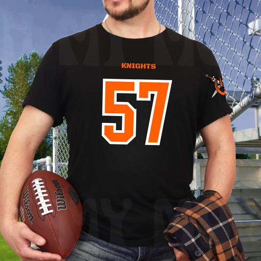 Knights Junior Football Game Day Jersey ADULT Unisex T-Shirt