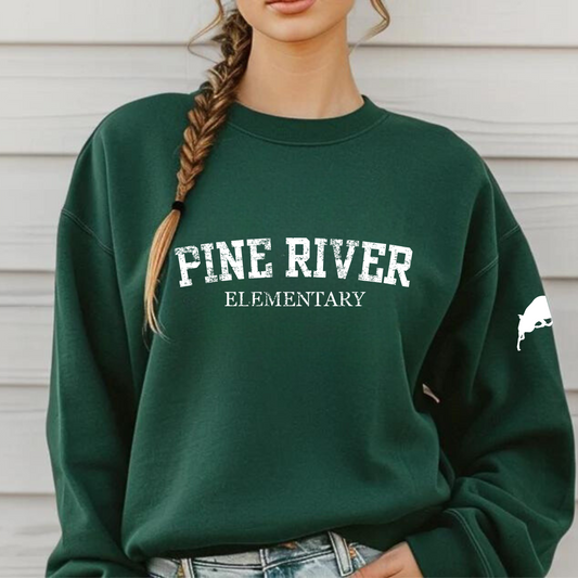 Pine River Elementary ADULT Crewneck Sweatshirt