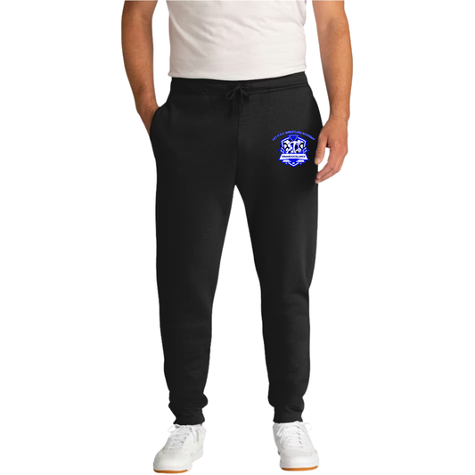 LET IT FLY Wrestling Academy UNISEX Jogger Sweatpants - BLACK