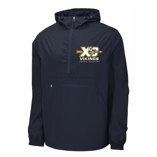 Cadillac Vikings Cross Country Light-weight Windbreaker Rain Jacket