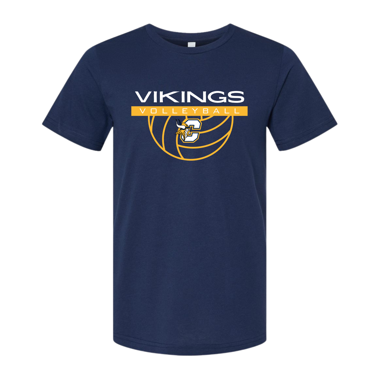 Cadillac Vikings Volleyball ADULT Unisex T-Shirt