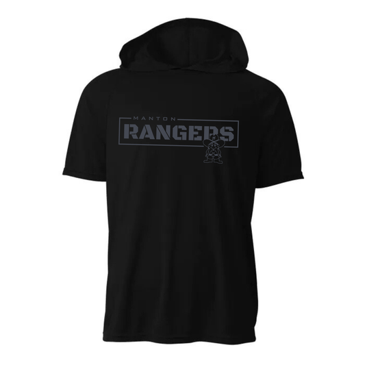 BLACKOUT Manton Rangers DRI-FIT Cooling Performance Hooded T-Shirt