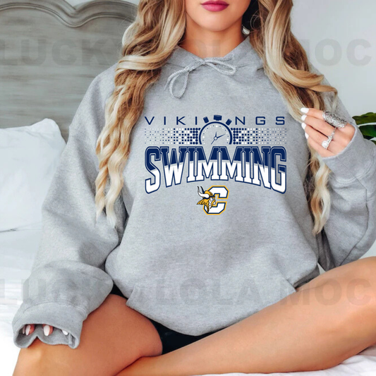Cadillac Vikings Swim UNISEX Hoodie