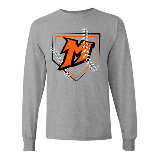 Manton Rangers Baseball/Softball UNISEX Long-Sleeve T-Shirt