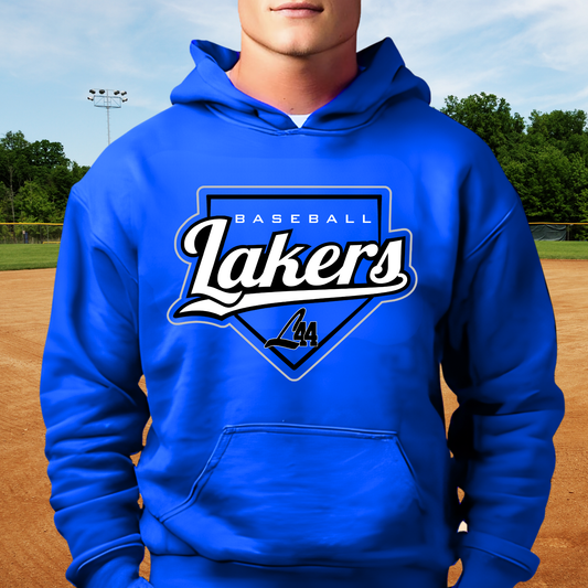 Latitude 44 Lakers Baseball ADULT Hoodie