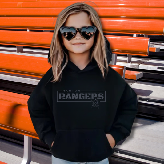 BLACKOUT Manton Rangers Unisex YOUTH Hoodie