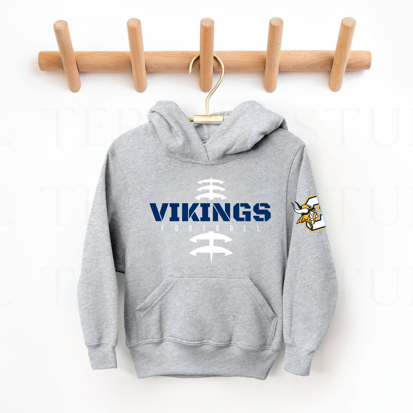 Cadillac Vikings Football TODDLER Hoodie