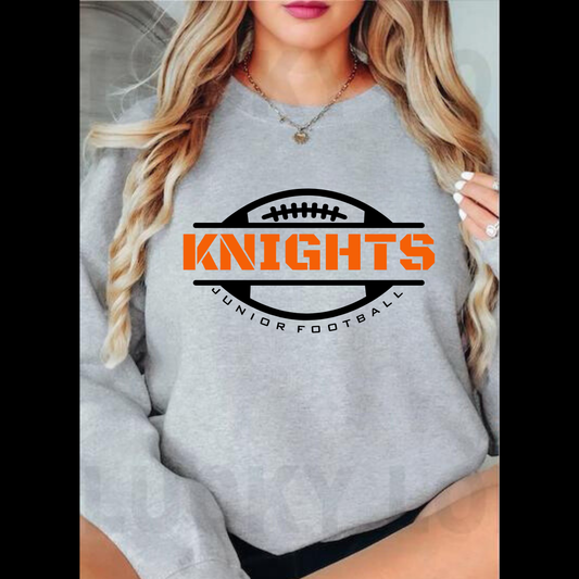 Knights Junior Football ADULT Unisex Crewneck Sweatshirt