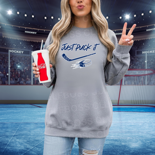 Cadillac Vikings Hockey ADULT Unisex Crewneck Sweatshirt