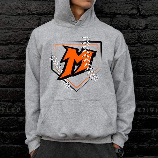 Manton Rangers Baseball/Softball Unisex YOUTH Hoodie