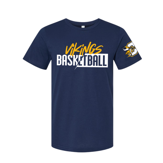 Cadillac Vikings Basketball ADULT T-Shirt