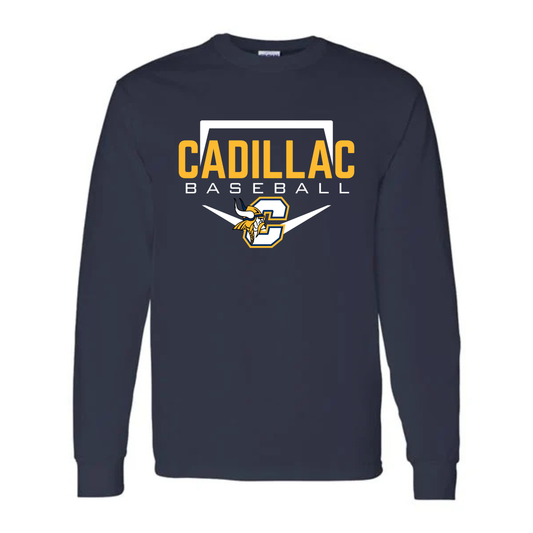 Cadillac Baseball UNISEX Long-Sleeve T-Shirt