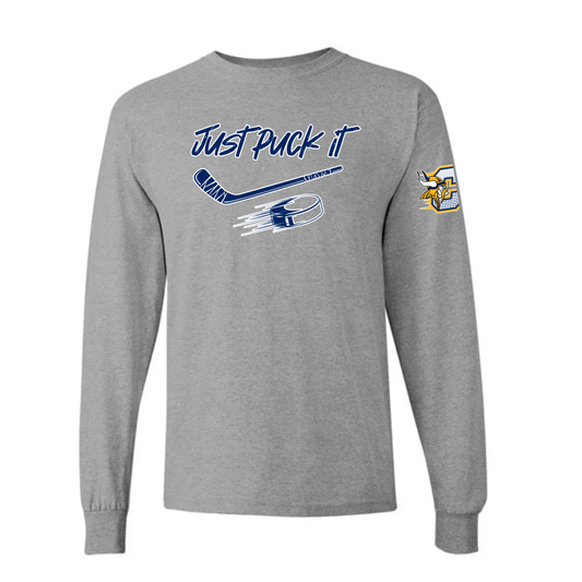 Cadillac Vikings Hockey UNISEX Long-Sleeve T-Shirt