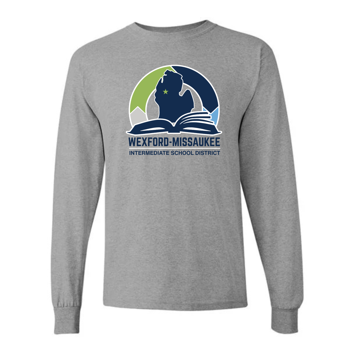 Wexford Missaukee ISD UNISEX Long-Sleeve T-Shirt - HEATHER GREY