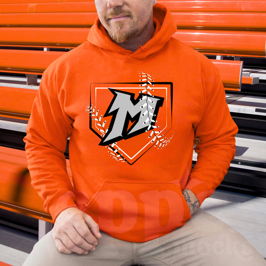 Manton Rangers Baseball/Softball Unisex ADULT Hoodie