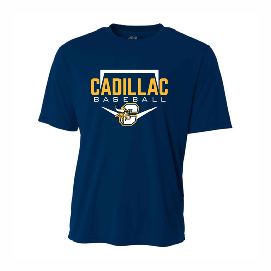 Cadillac Vikings Baseball DRI-FIT Cooling Performance T-Shirt