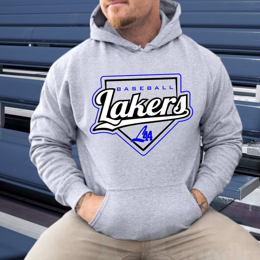 Latitude 44 Lakers Baseball ADULT Hoodie