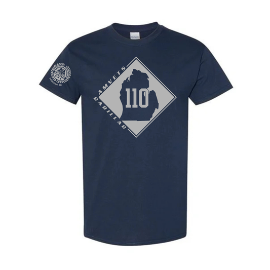 AMVETS Post #110 T-Shirt (G500) - NAVY