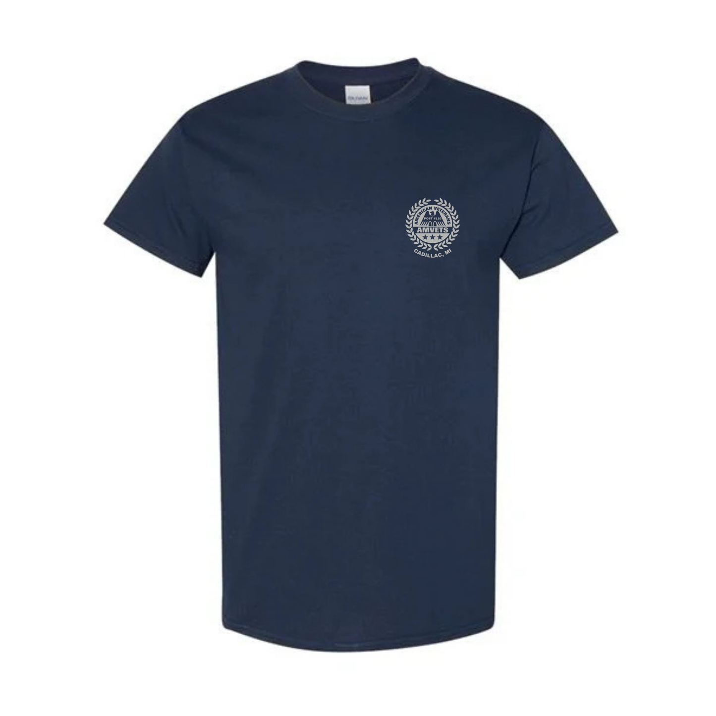AMVETS Post #110 T-Shirt (G500) - NAVY