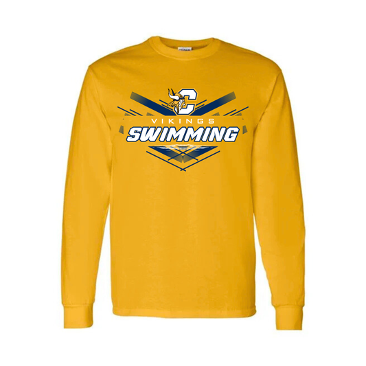 Cadillac Vikings Swim UNISEX Long-Sleeve T-Shirt