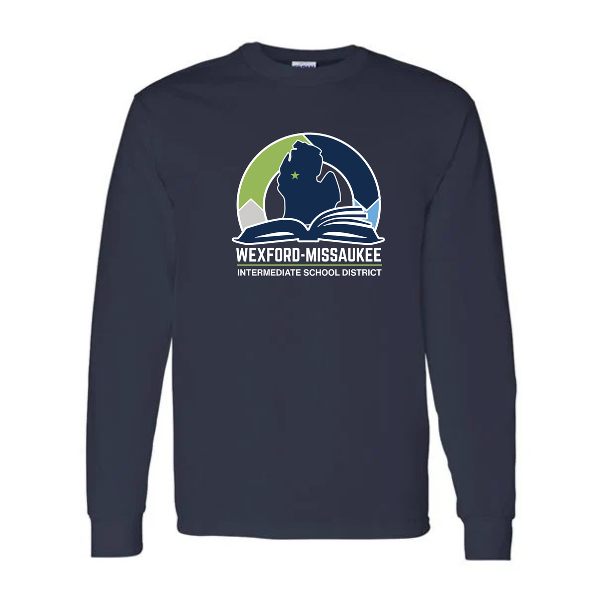 Wexford Missaukee ISD UNISEX Long-Sleeve T-Shirt - NAVY