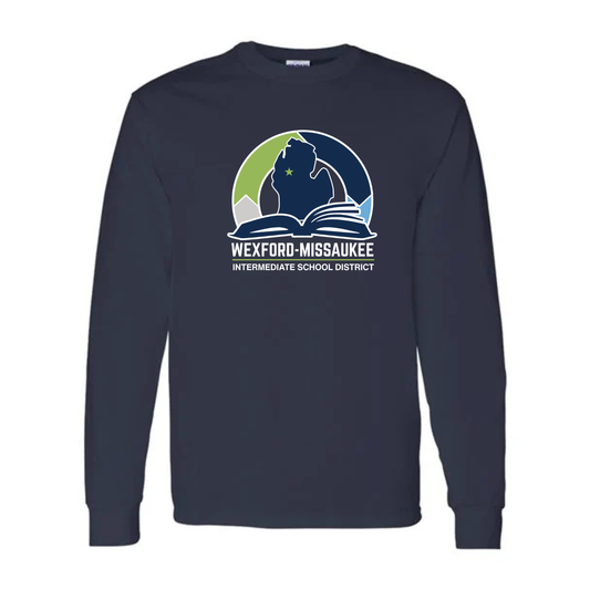 Wexford Missaukee ISD UNISEX Long-Sleeve T-Shirt - NAVY
