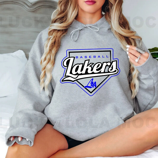 Latitude 44 Lakers Baseball ADULT Hoodie