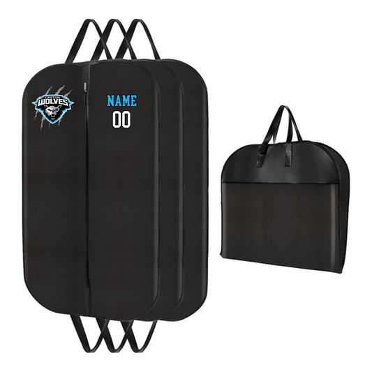 Canton Wolves Hockey Personalized Uniform Garment Bag