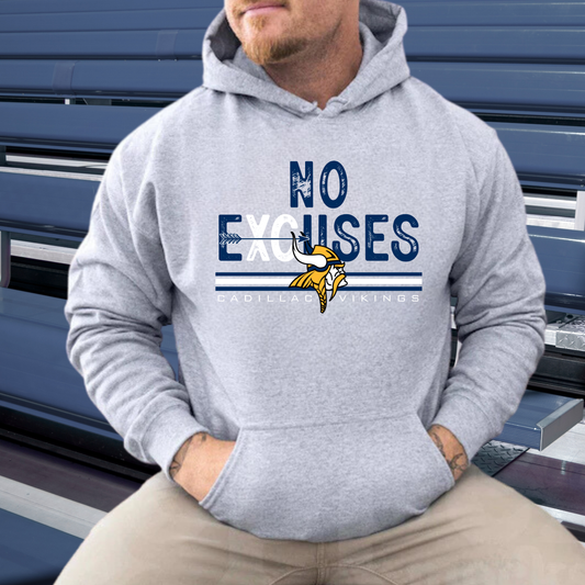 Cadillac Vikings Cross Country ADULT Hoodie