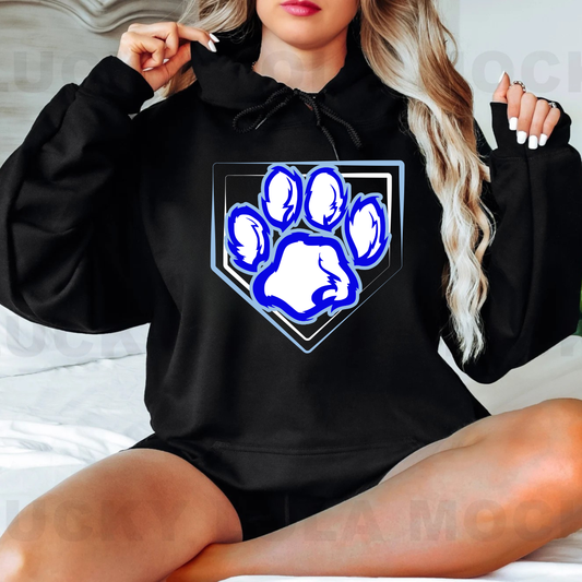 Great Lakes Cougars Baseball ADULT Hoodie