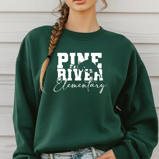 Pine River Elementary ADULT Crewneck Sweatshirt