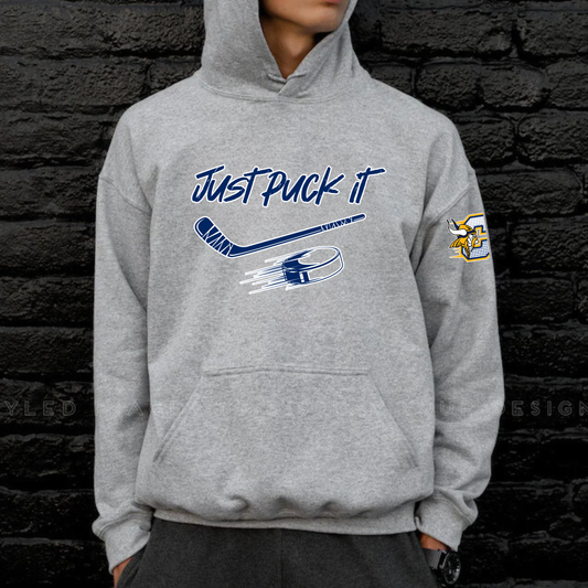 Cadillac Vikings Hockey Unisex YOUTH Hoodie