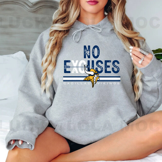 Cadillac Vikings Cross Country ADULT Hoodie