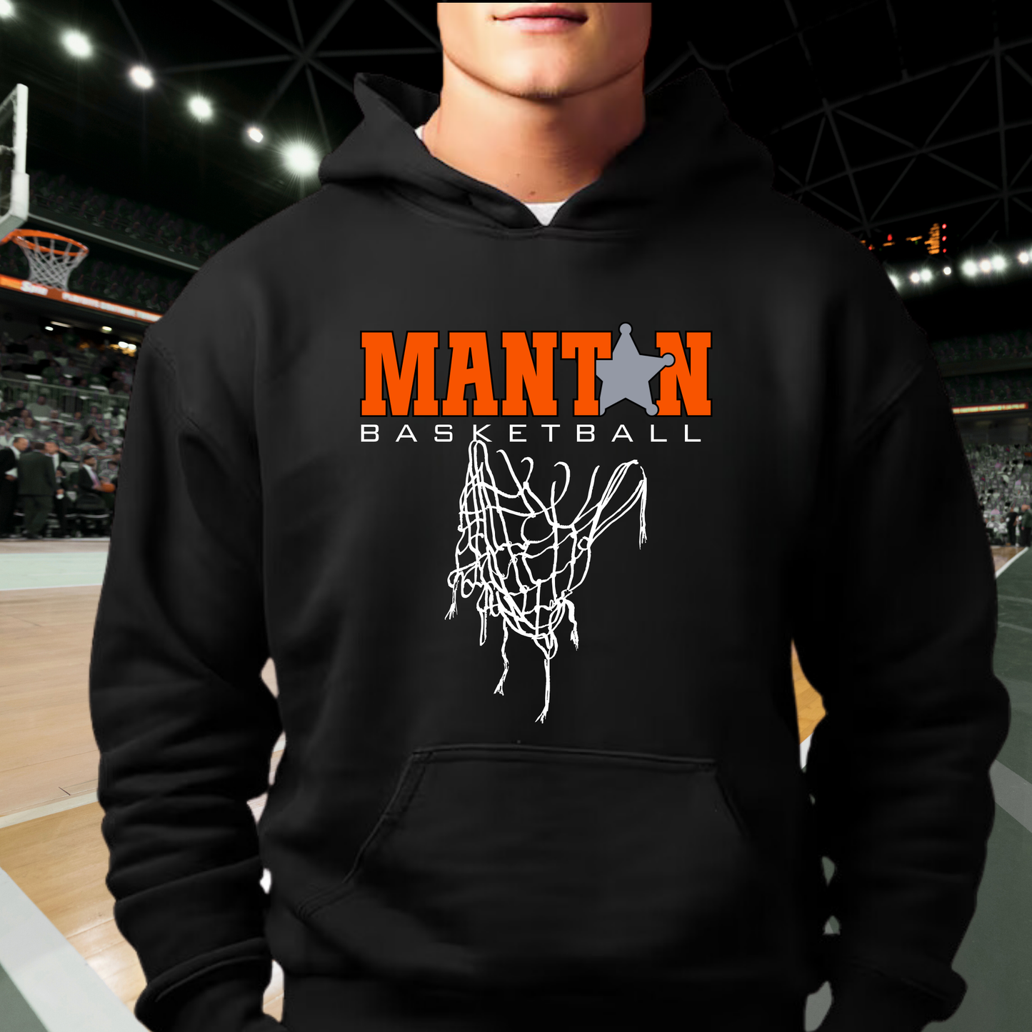 Manton Rangers Basketball ADULT Hoodie