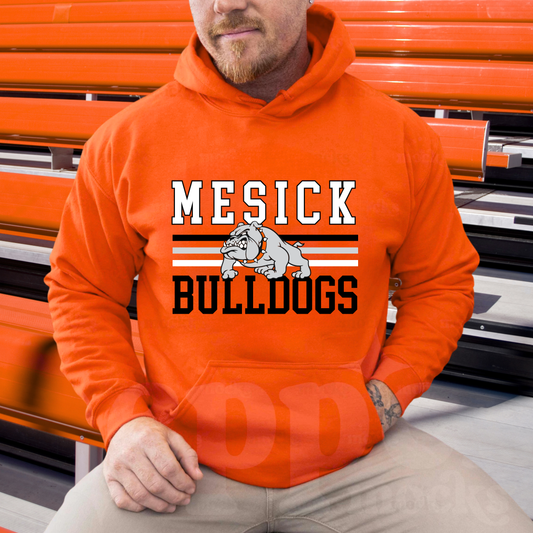 Mesick Bulldogs ADULT Hoodie