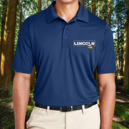 Lincoln Elementary Dri-Fit Performance Polo