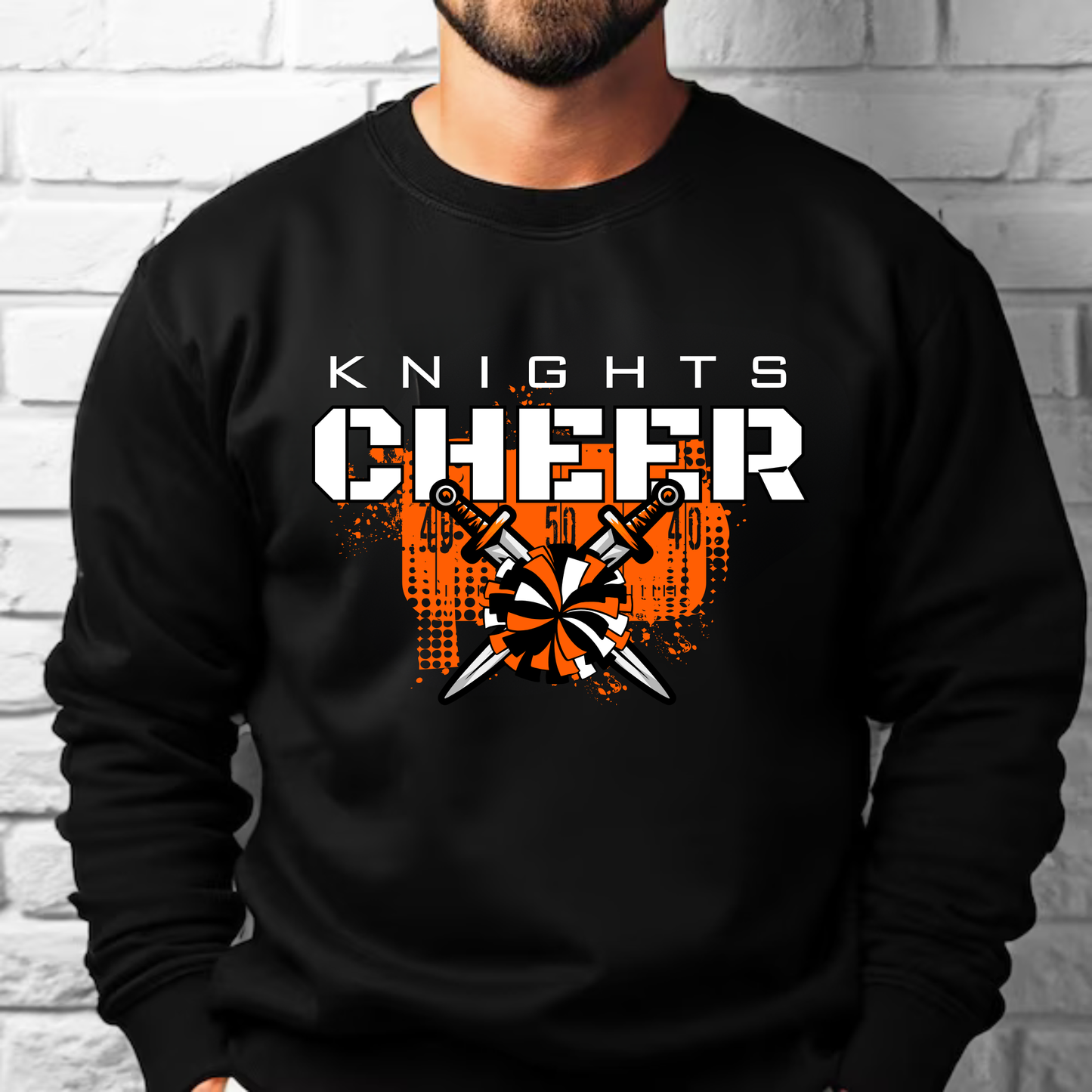 Knights Junior Cheer UNISEX Crewneck Sweatshirt