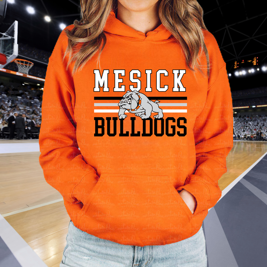 Mesick Bulldogs ADULT Hoodie