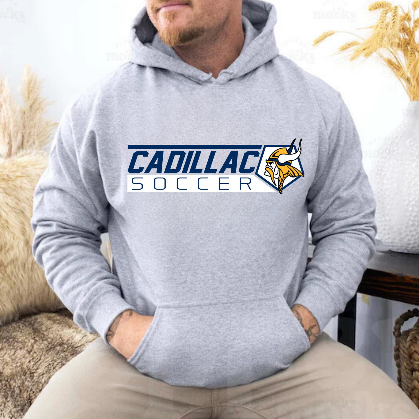 Cadillac Vikings Soccer UNISEX Hoodie
