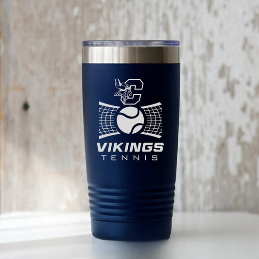 Cadillac Vikings Tennis 20 oz Tumbler