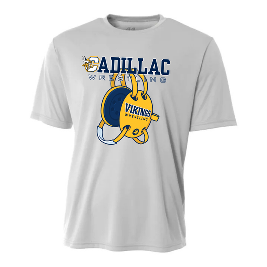 Cadillac Vikings Wrestling DRI-FIT Cooling Performance T-Shirt
