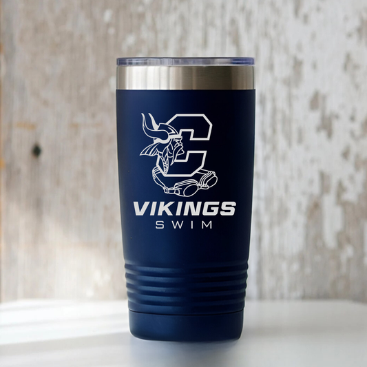 Cadillac Vikings Swim 20 oz Tumbler