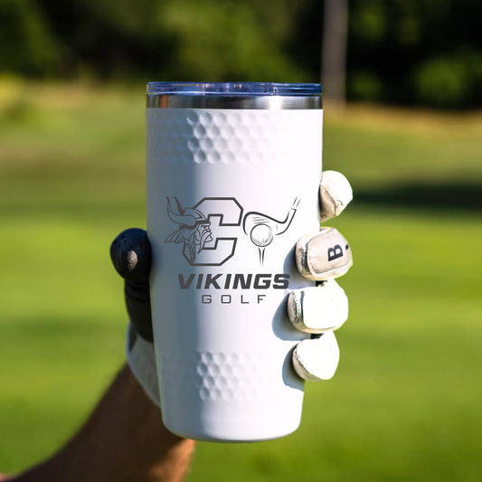 Cadillac Vikings Golf 20 oz Tumbler