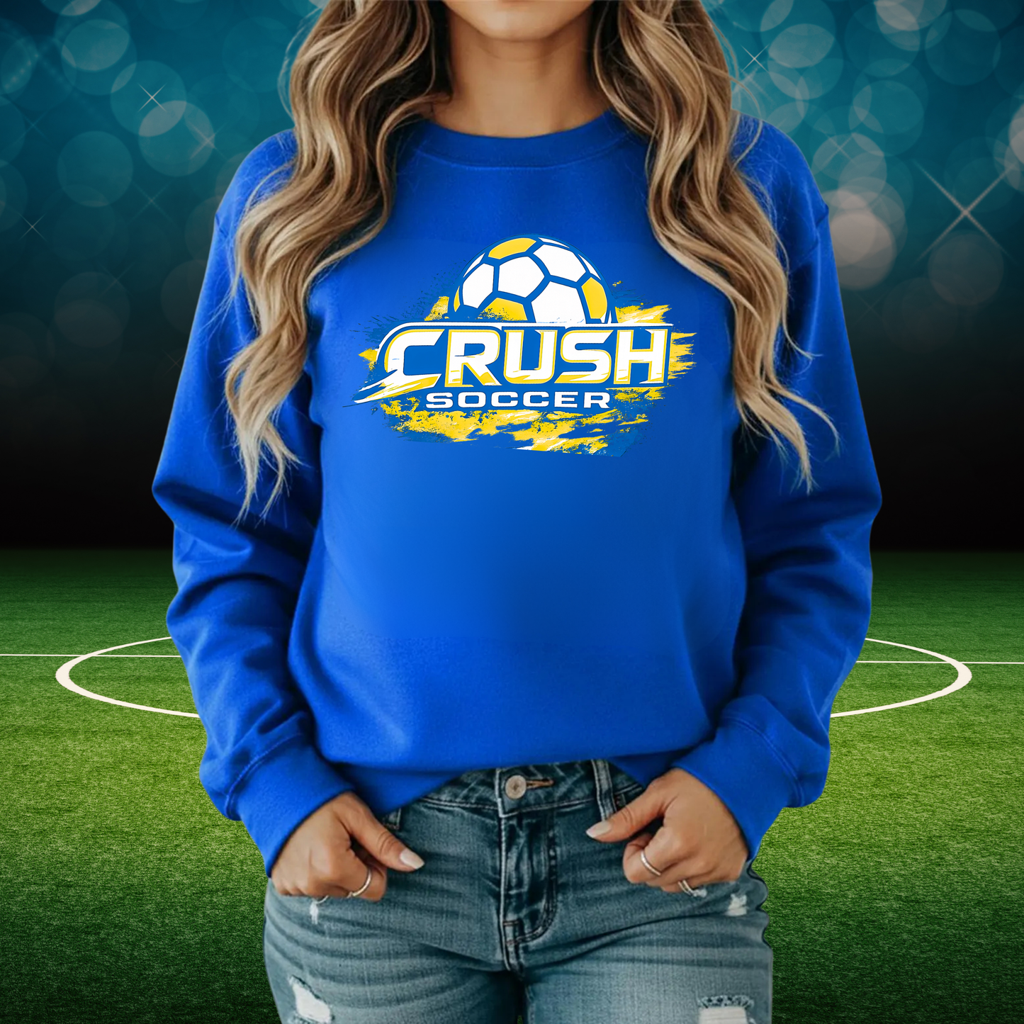 Crush Soccer UNISEX Crewneck Sweatshirt