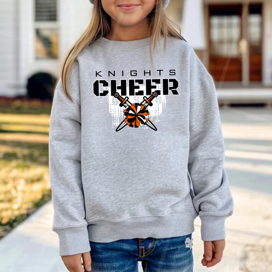 Knights Junior Cheer UNISEX Crewneck Sweatshirt